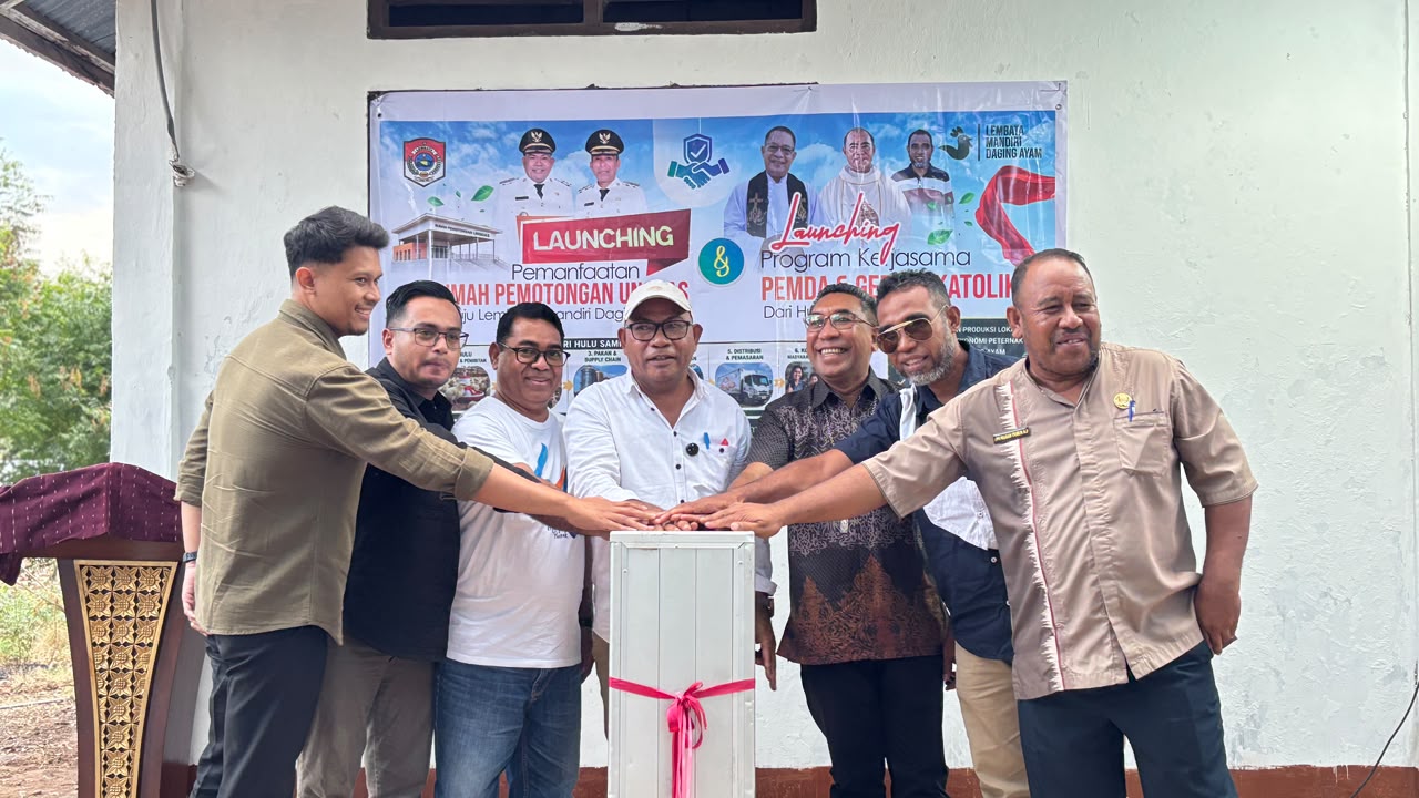 Pemkab Lembata Launching Rumah Potong Unggas, Dorong Hilirisasi Peternakan dan Ekonomi Kerakyatan